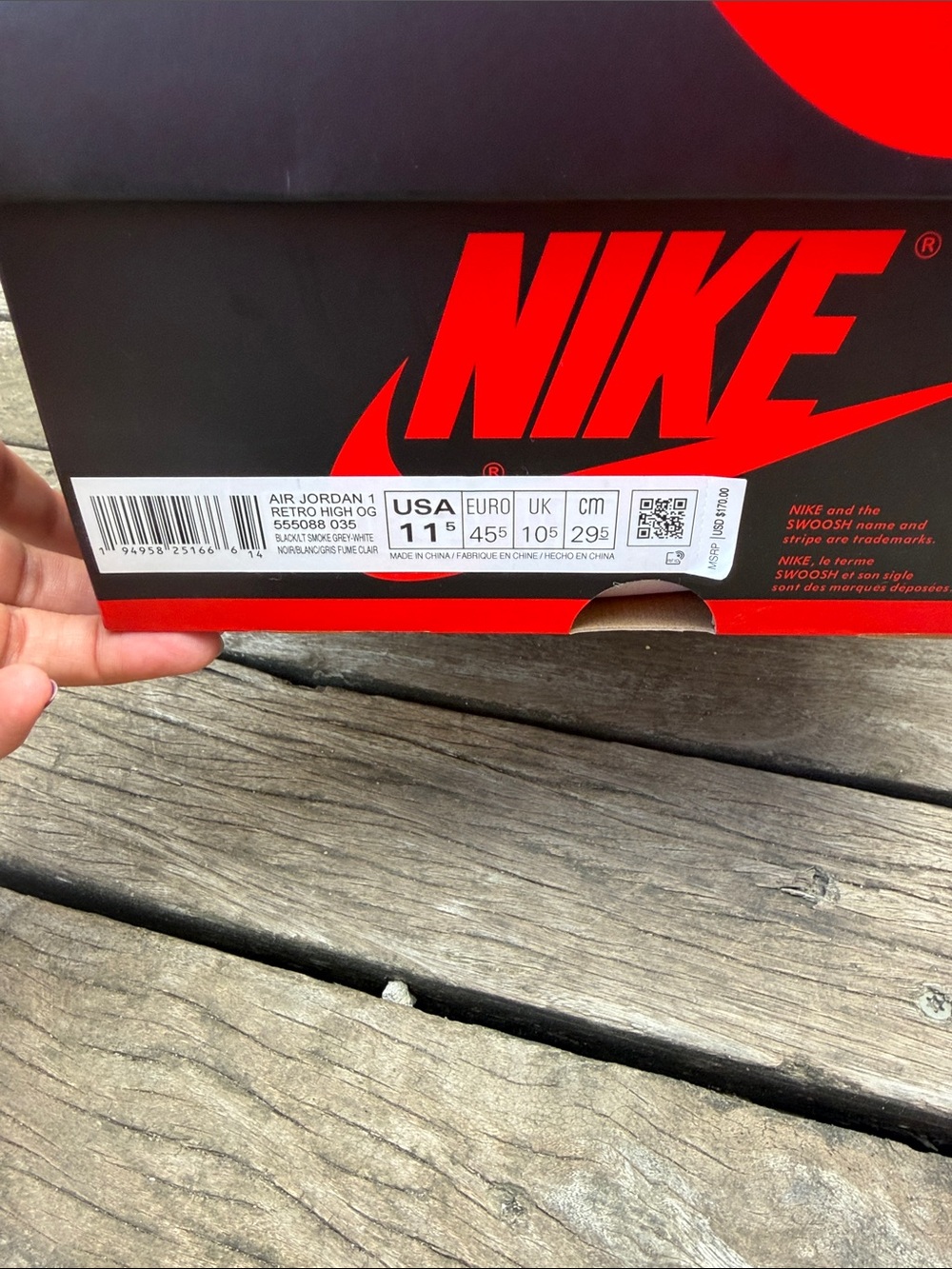 Air Jordan 1 high top shadow 2.0 - Picture 10 of 10
